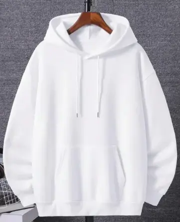 Oversized White Hoodie